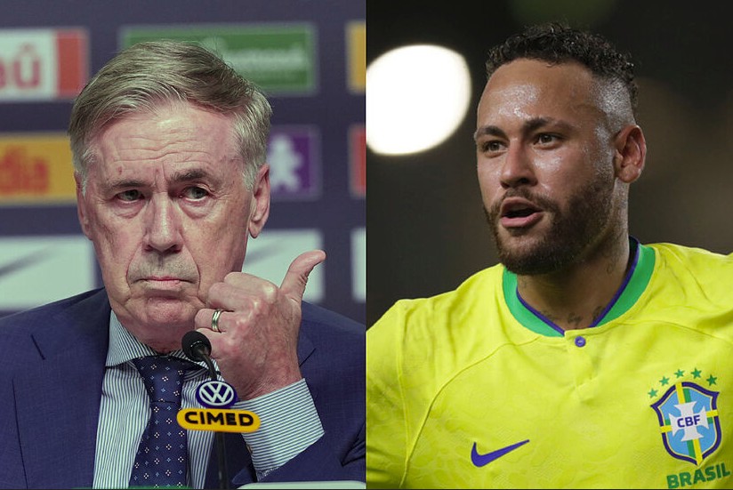 নেইমারের ব্রাজিলে বিশ্বকাপ দলে ঢোকার সুযোগ আছে : আনচেলত্তি